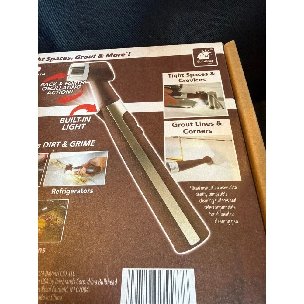 Horsepower Pocket Pony Power Scrubber Waterproof Cordless Pocket-Sized NEW